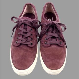 Vans Womens Rust Suede Low Top Sneaker Size 7.5